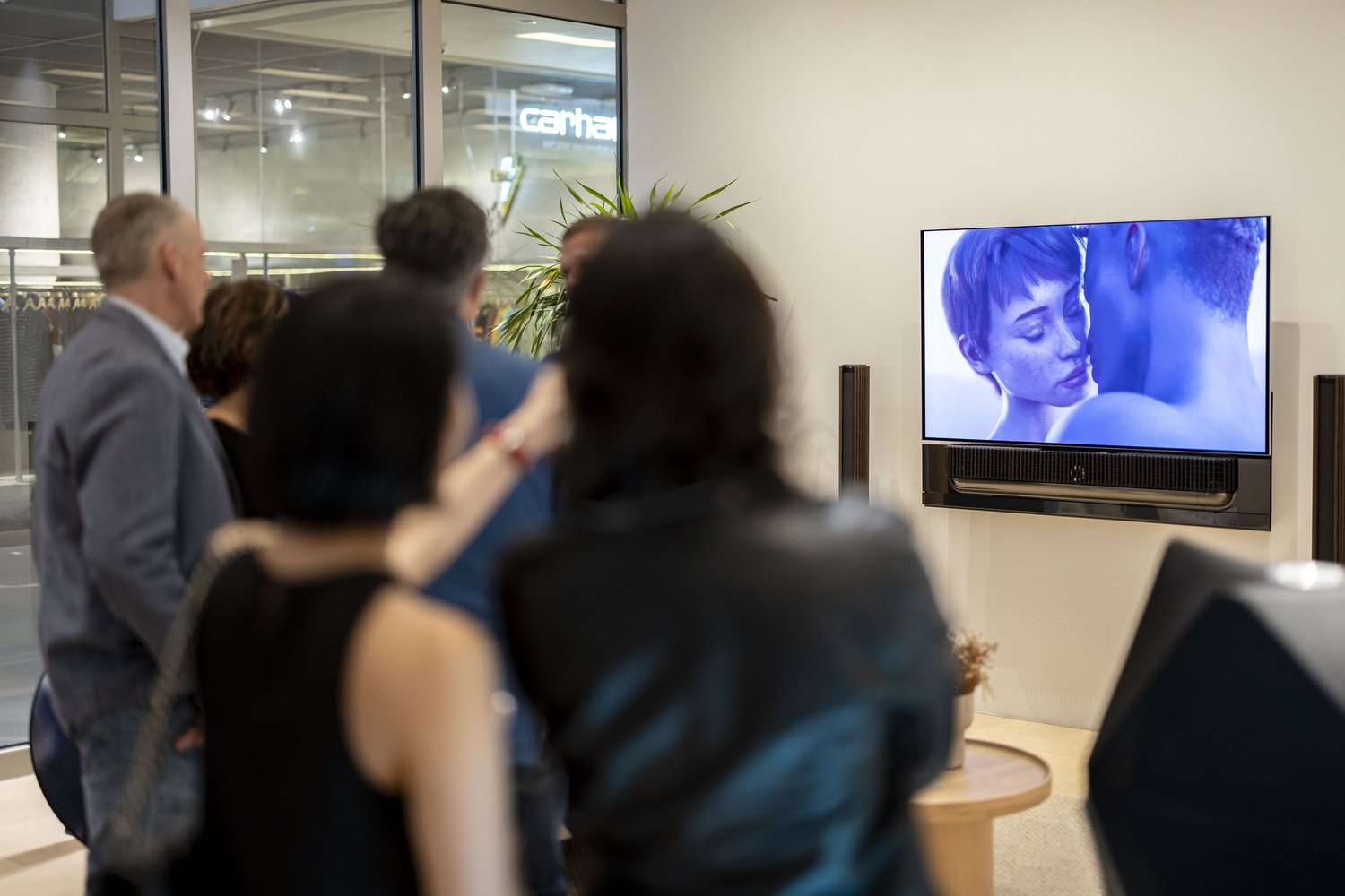 Bang & Olufsen Art Showcase featuring Shavonne Wong, installation view.