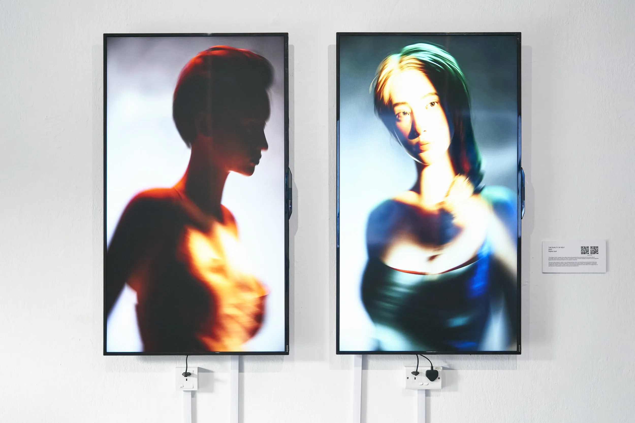 The Ties That Bind exhibition installation