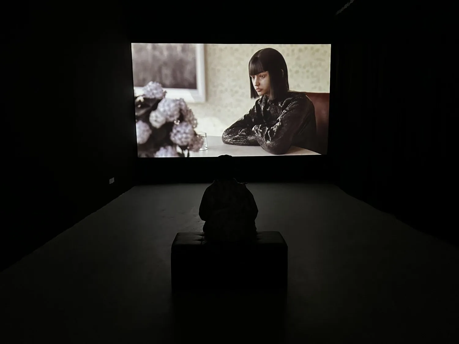 In Suspension by Shavonne Wong, a video installation displayed at the 798 Art District in Beijing.