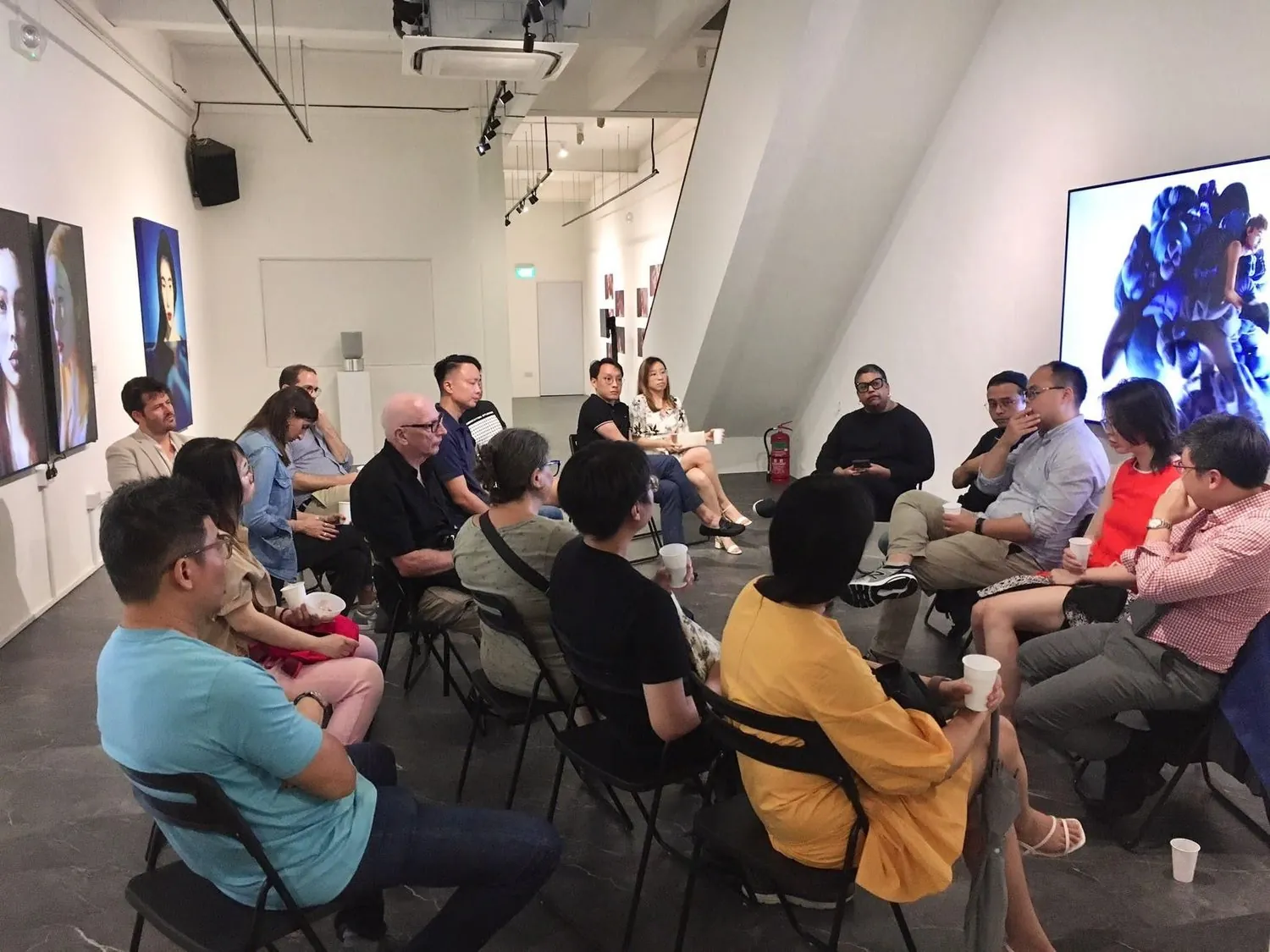 Live panel discussion at The Ties That Bind, on creatorship and digital ownership with artists, legal experts, and the public.