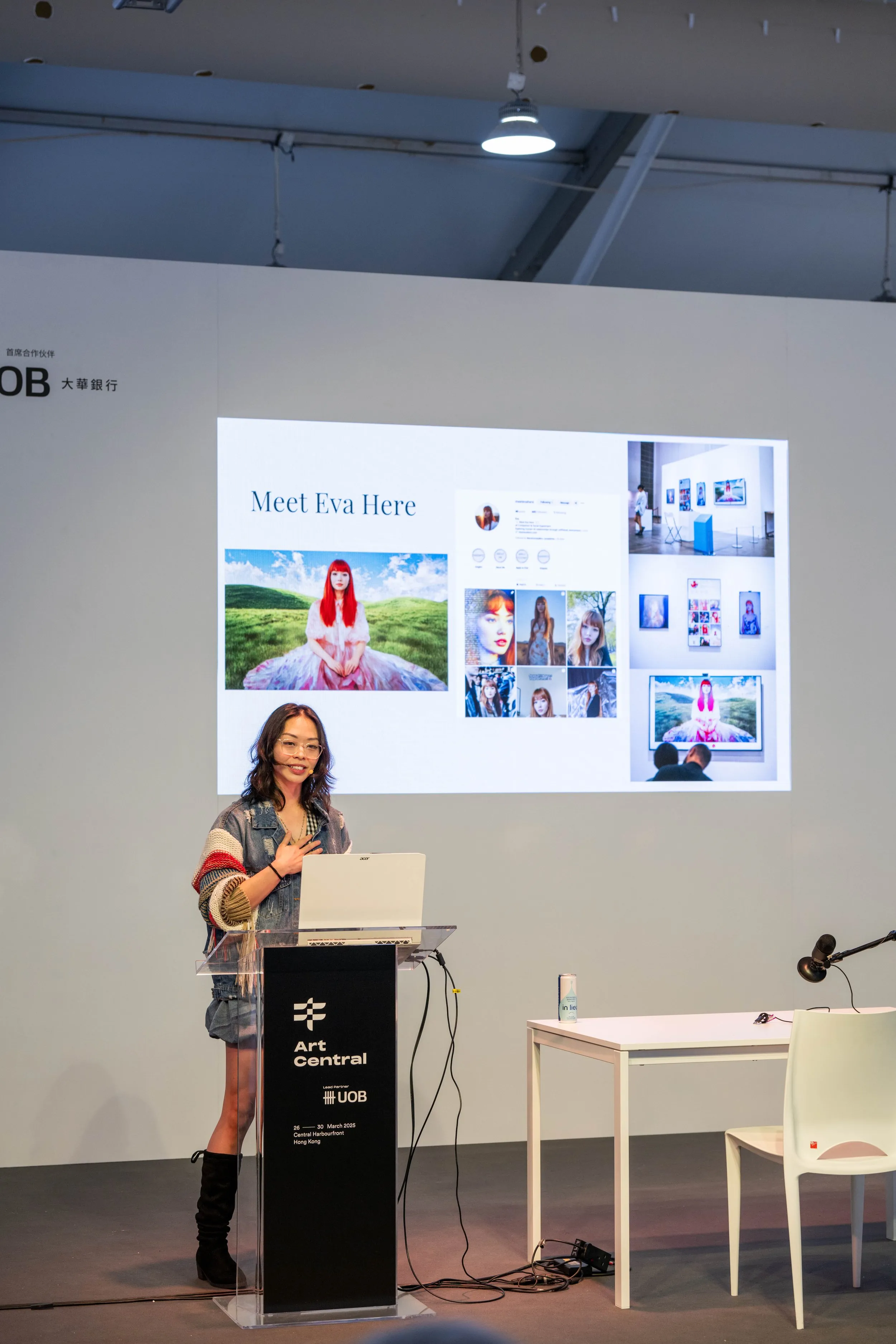 Meet Eva Here at Art Central Hong Kong