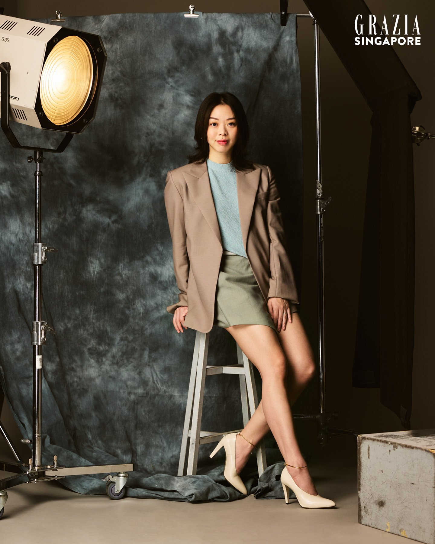 Shavonne Wong featured as a Grazia Singapore Game Changer, March 2024.
