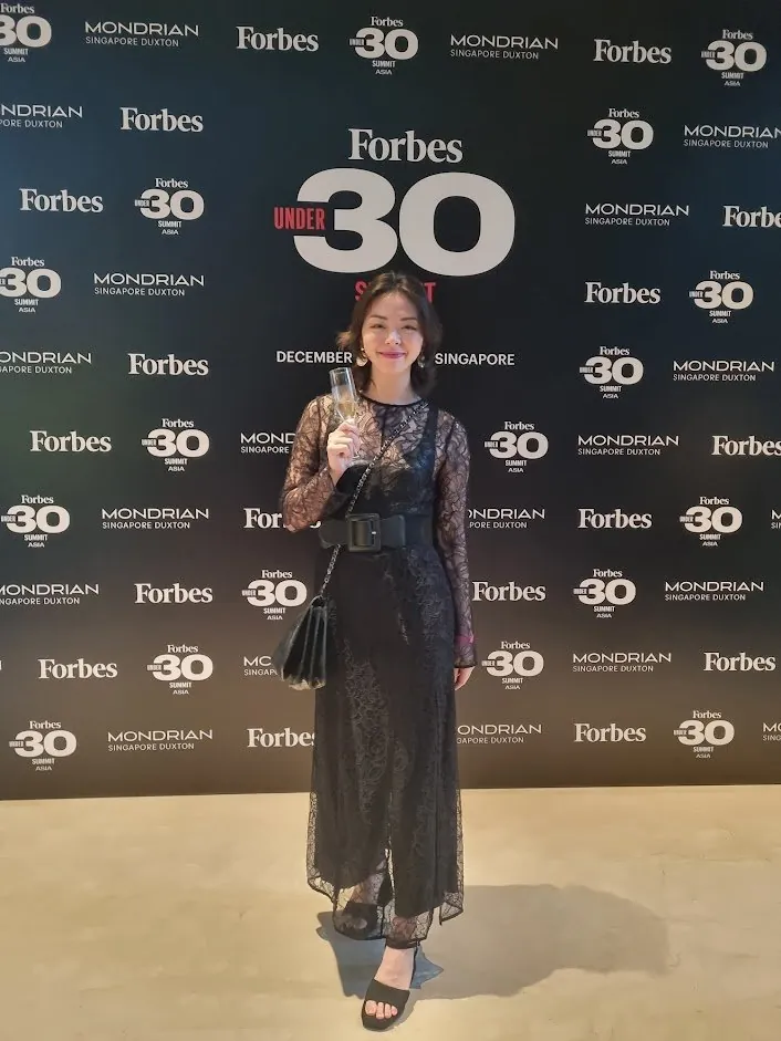 Shavonne Wong at the Forbes Under 30 Summit.