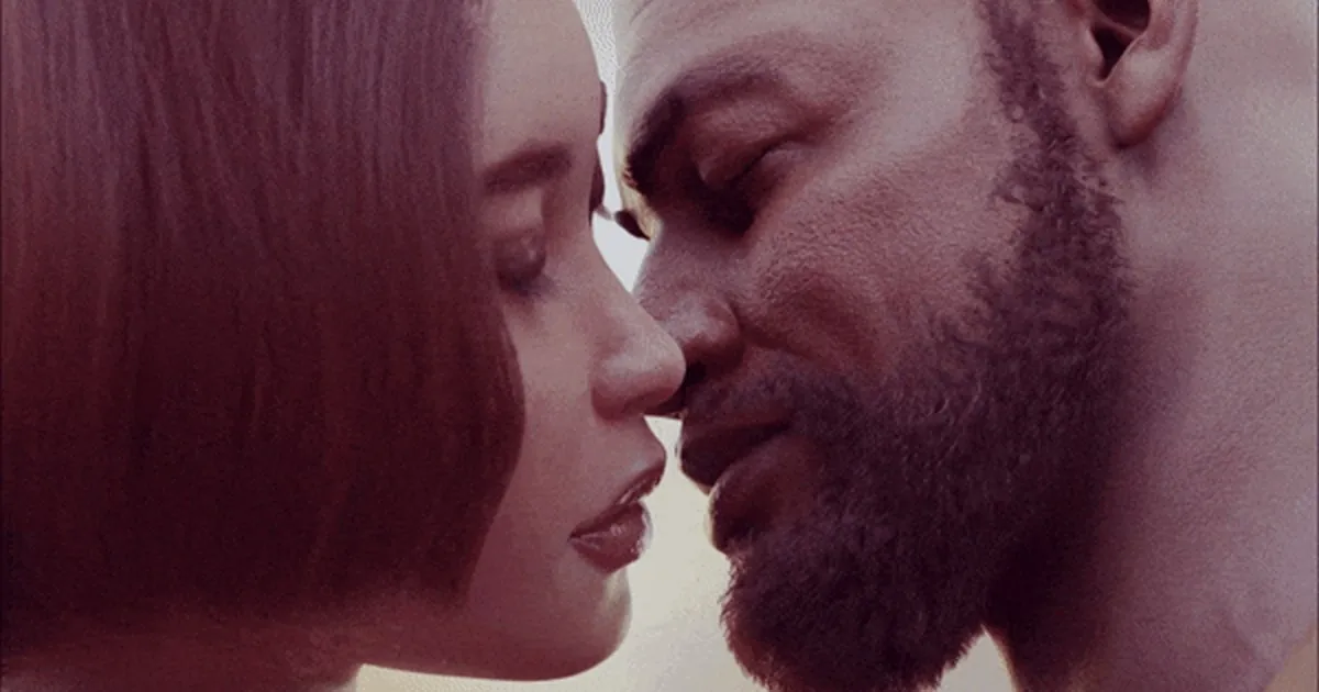 Love is Love, two figures at the threshold of recognition